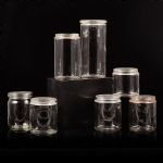 465891 Glass jars